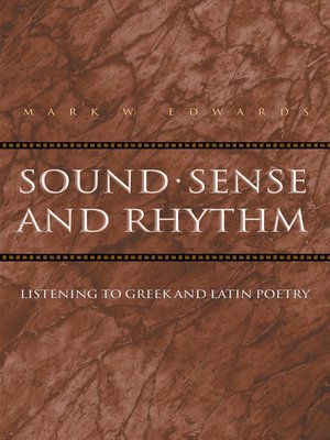 cover image of Sound, Sense, and Rhythm